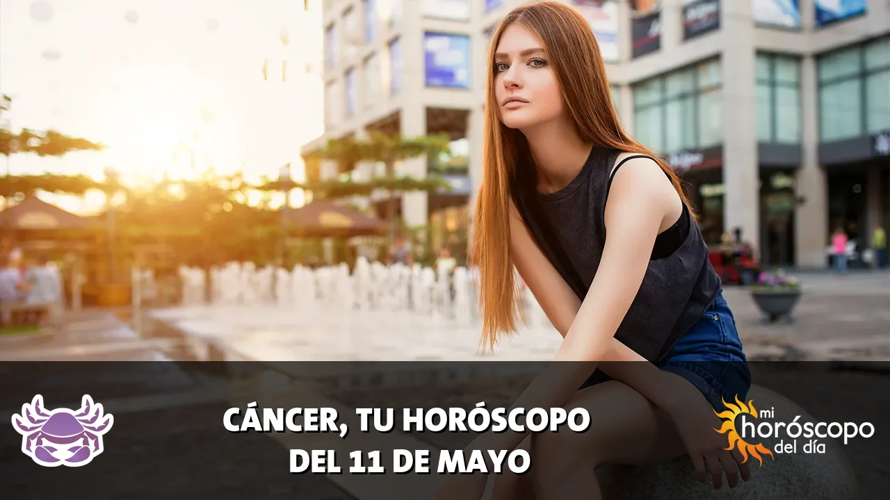 Horóscopo de Cáncer del lunes 11 de mayo de 2026
