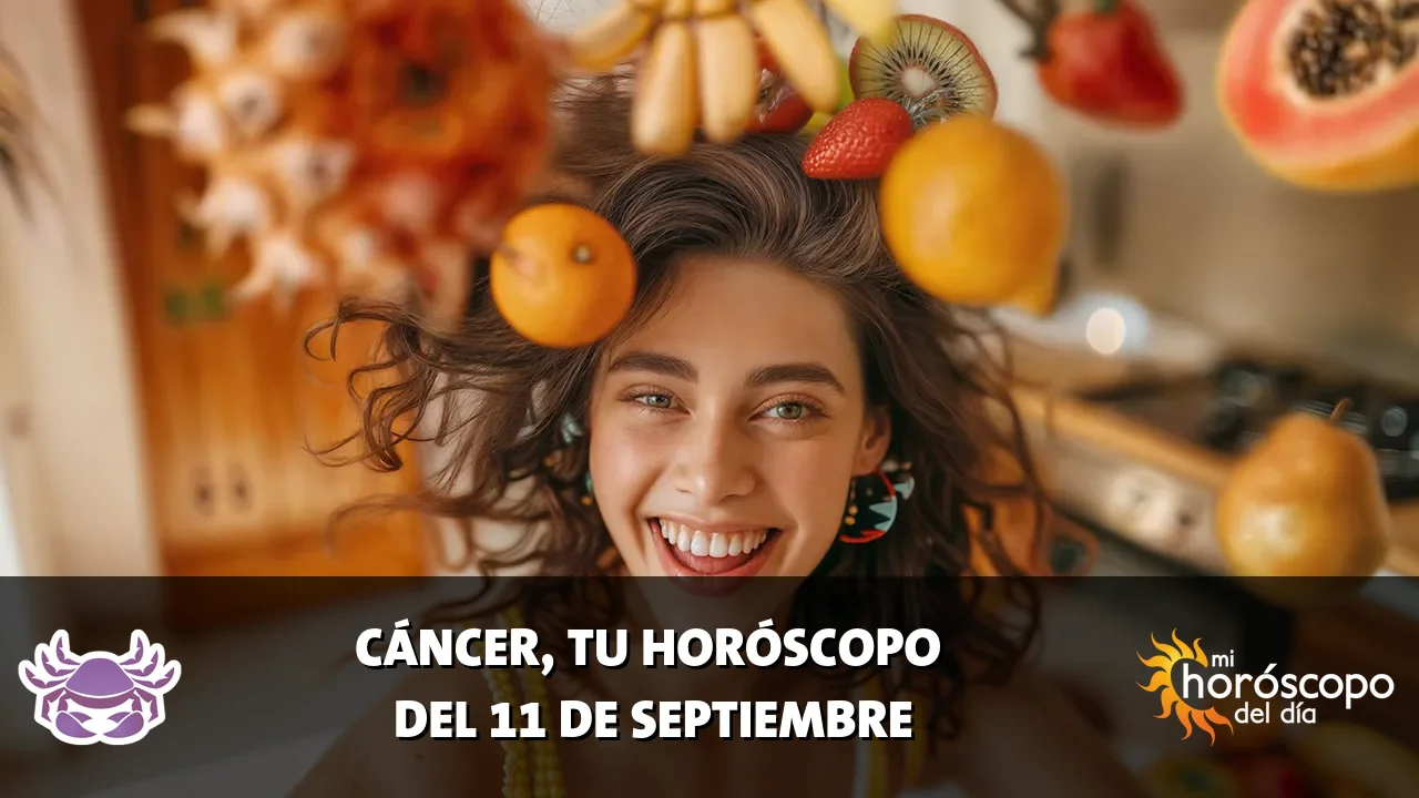 Horóscopo de Cáncer del viernes 11 de septiembre de 2026