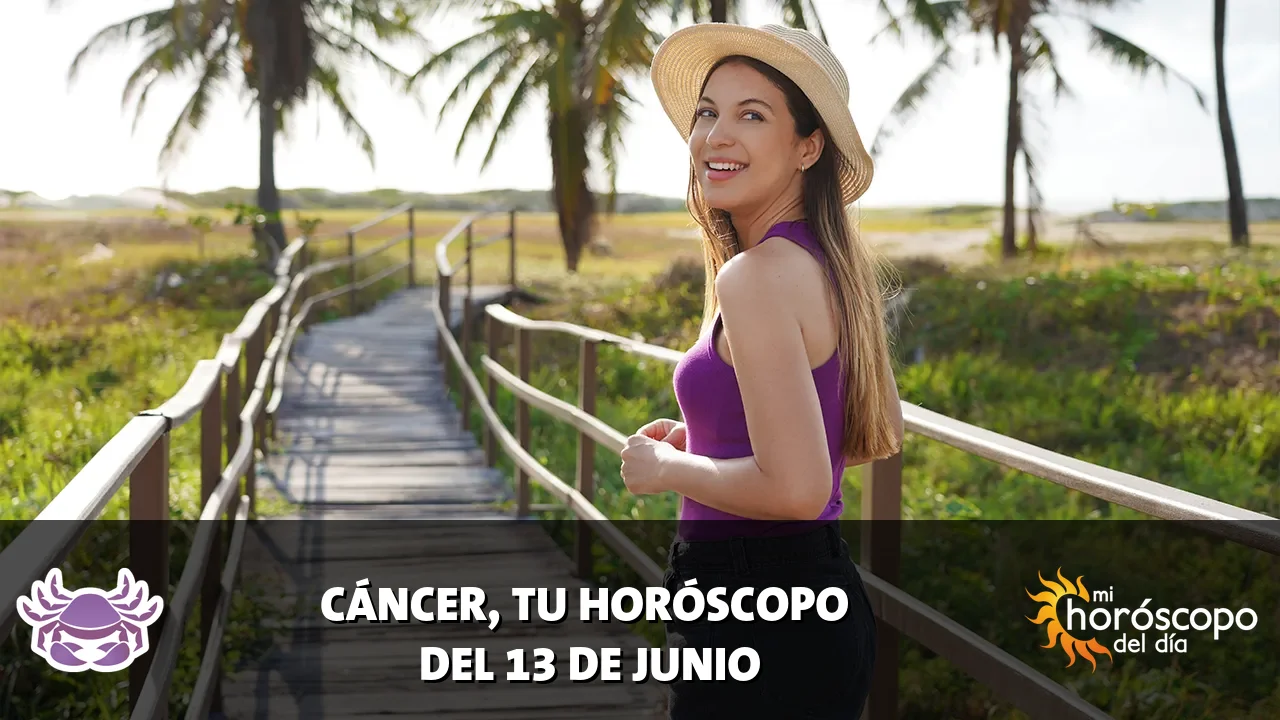 Horóscopo de Cáncer del sábado 13 de junio de 2026