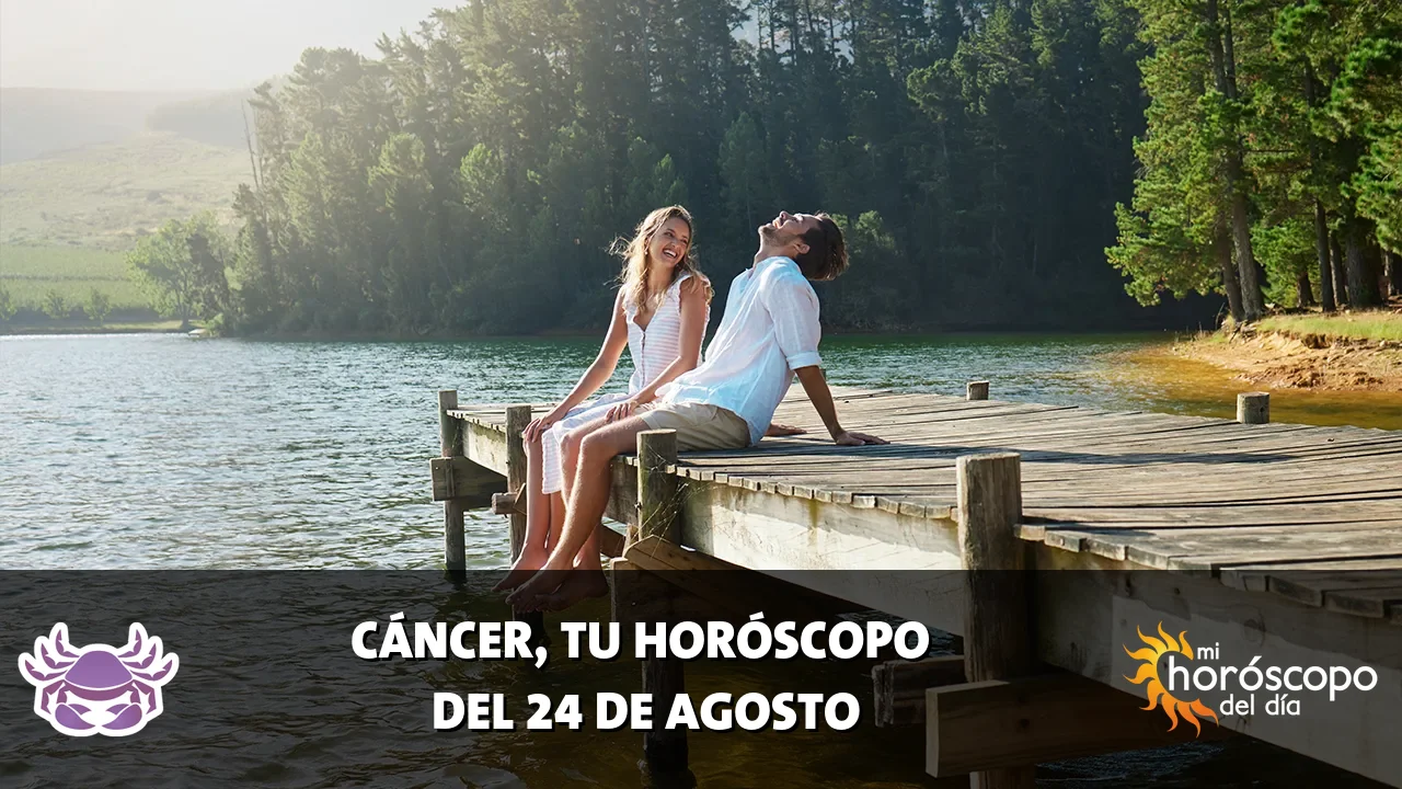 Horóscopo de Cáncer del lunes 24 de agosto de 2026