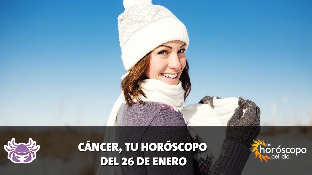 Horóscopo de Cáncer del lunes 26 de enero de 2026