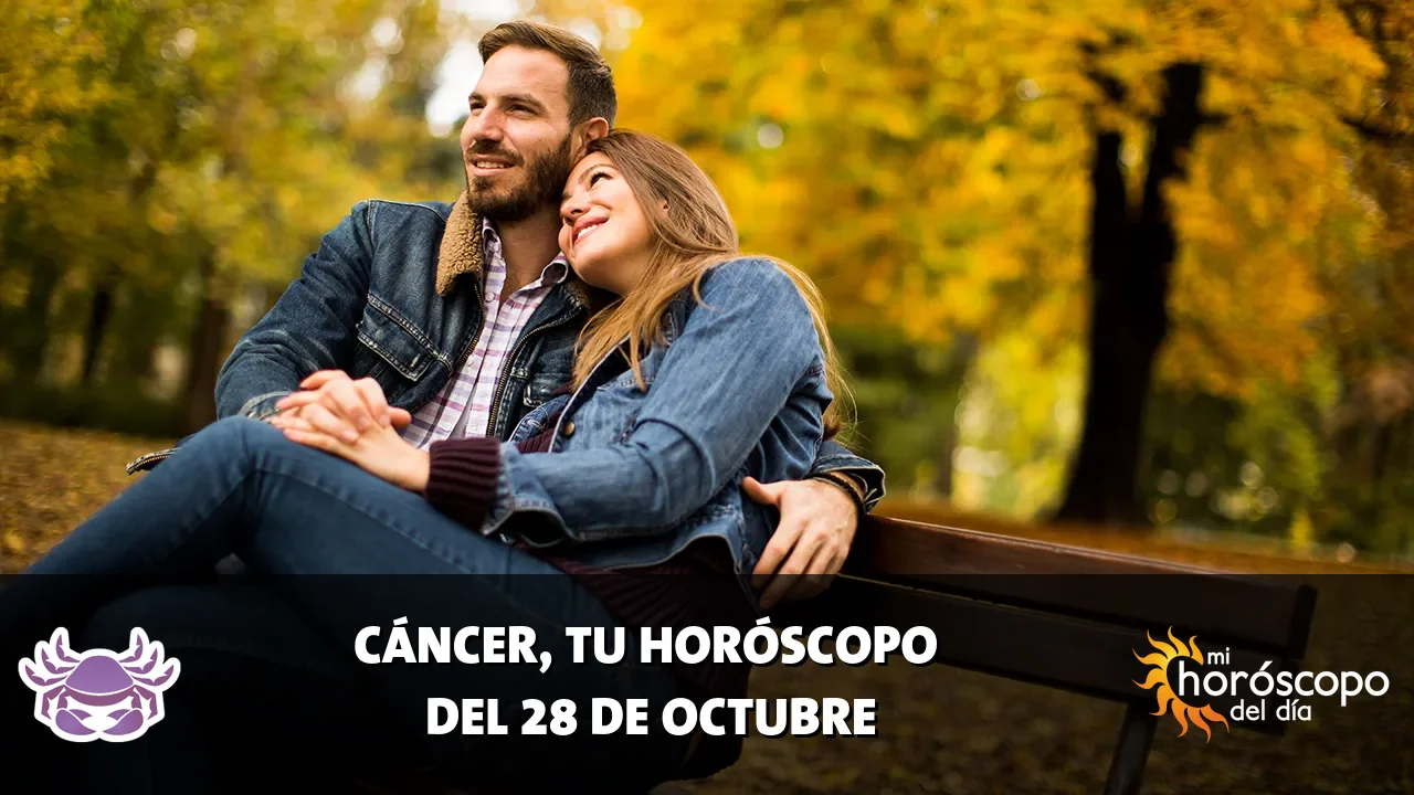 Horóscopo de Cáncer del miércoles 28 de octubre de 2026