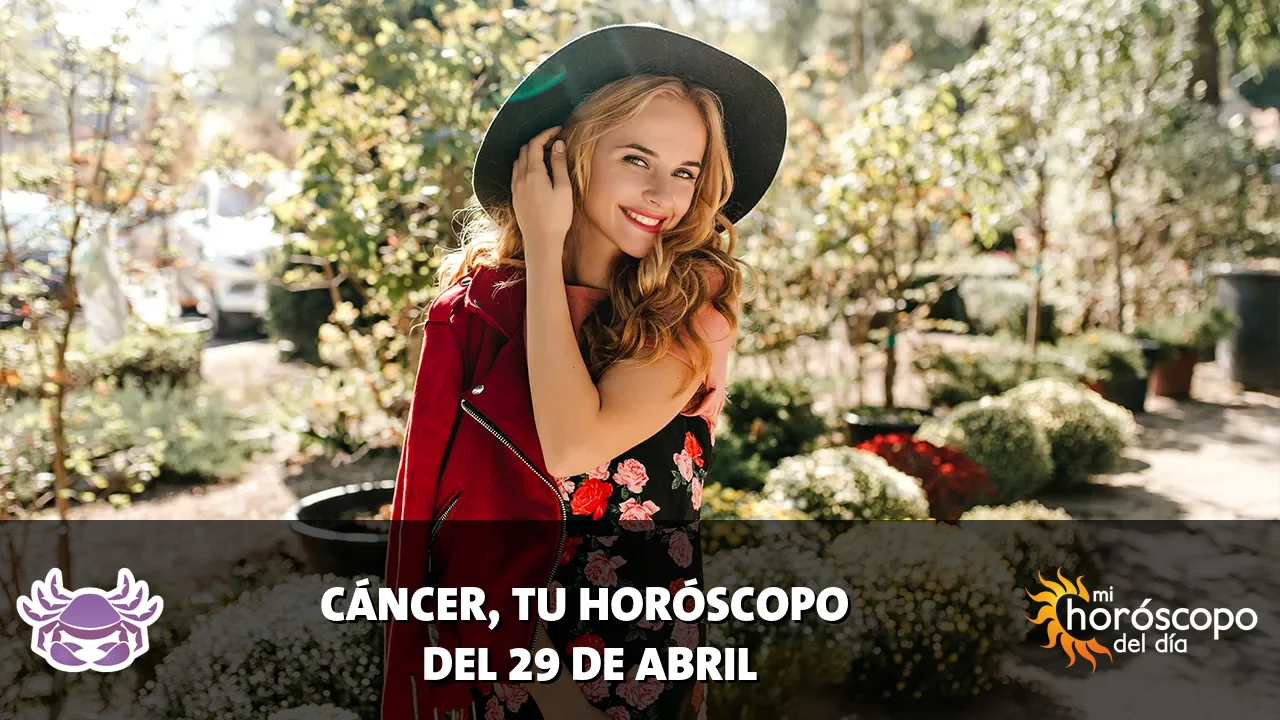 Horóscopo de Cáncer del miércoles 29 de abril de 2026
