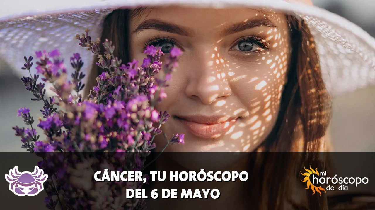 Horóscopo de Cáncer del miércoles 6 de mayo de 2026