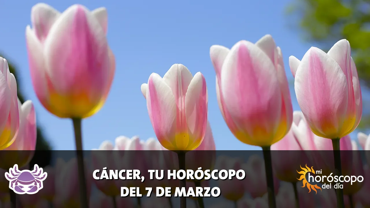 Horóscopo de Cáncer del sábado 7 de marzo de 2026