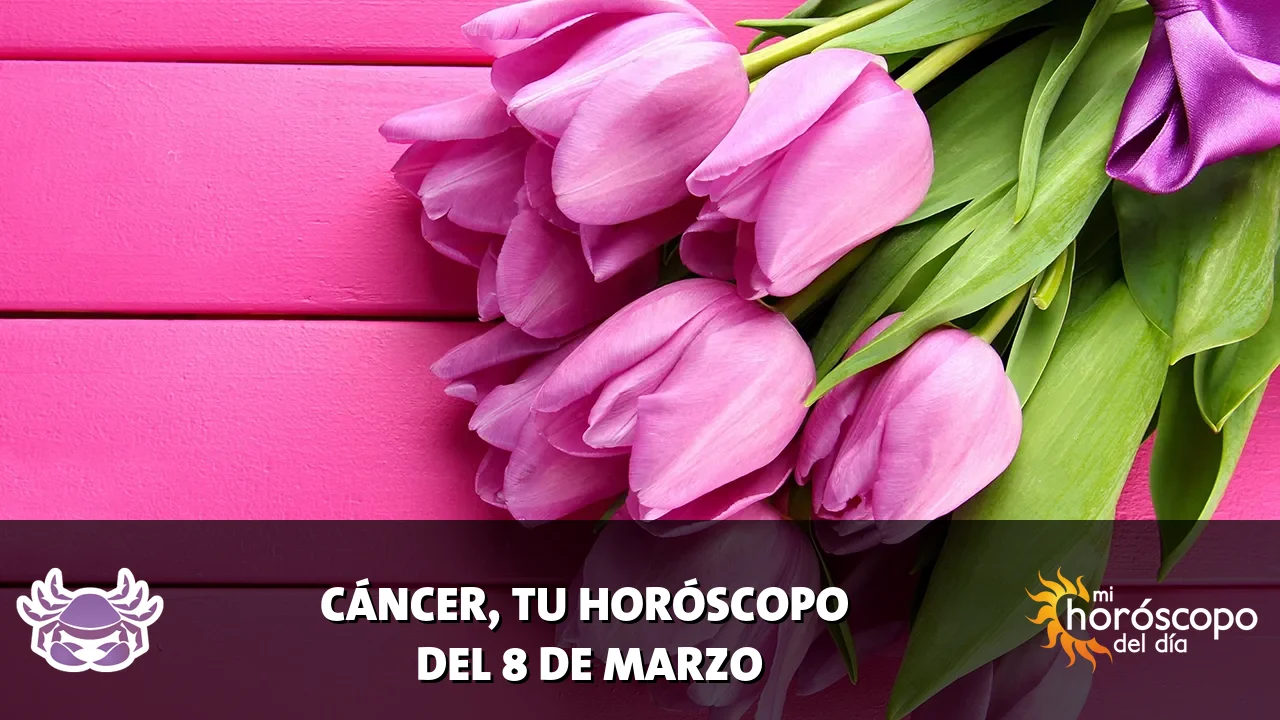 Horóscopo de Cáncer del domingo 8 de marzo de 2026