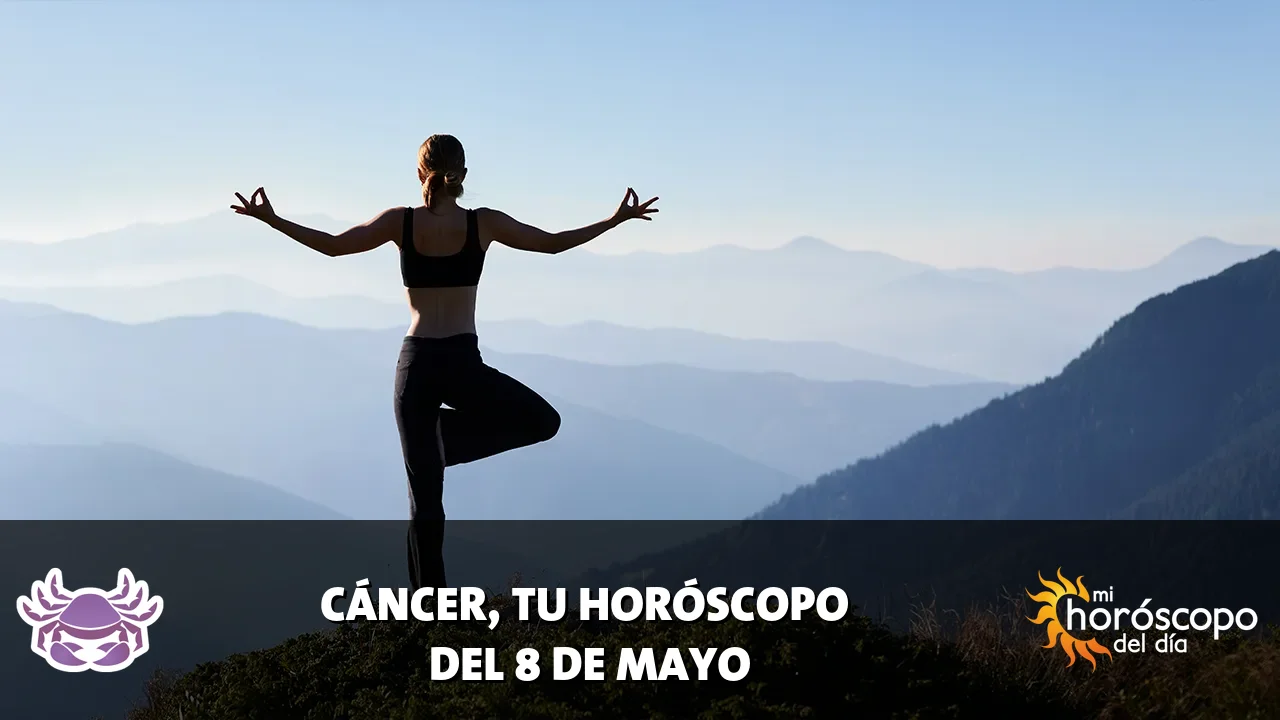 Horóscopo de Cáncer del viernes 8 de mayo de 2026