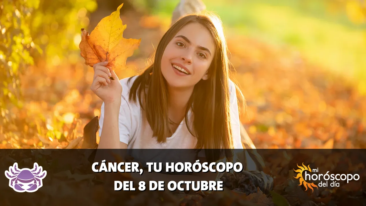 Horóscopo de Cáncer del jueves 8 de octubre de 2026