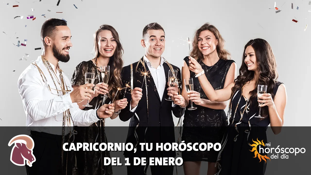 Horóscopo de Capricornio del jueves 1 de enero de 2026