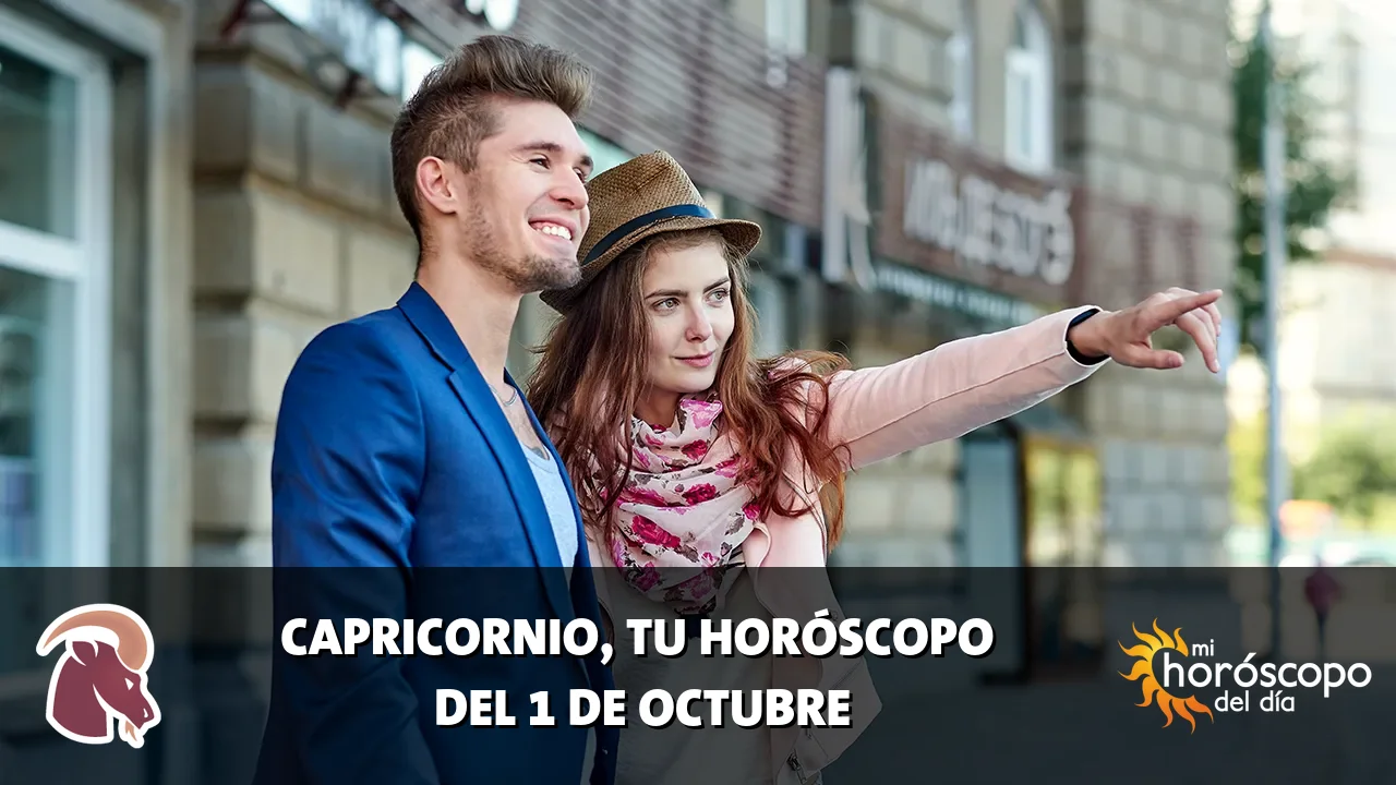 Horóscopo de Capricornio del jueves 1 de octubre de 2026