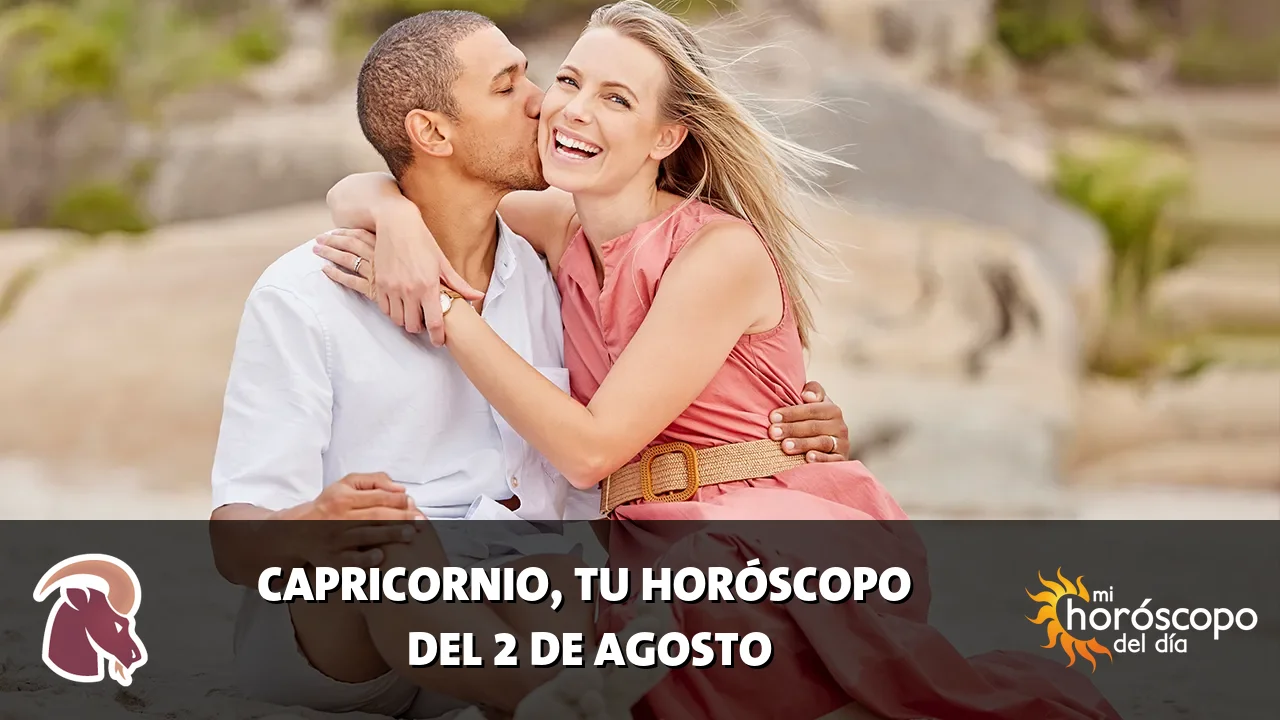 Horóscopo de Capricornio del domingo 2 de agosto de 2026