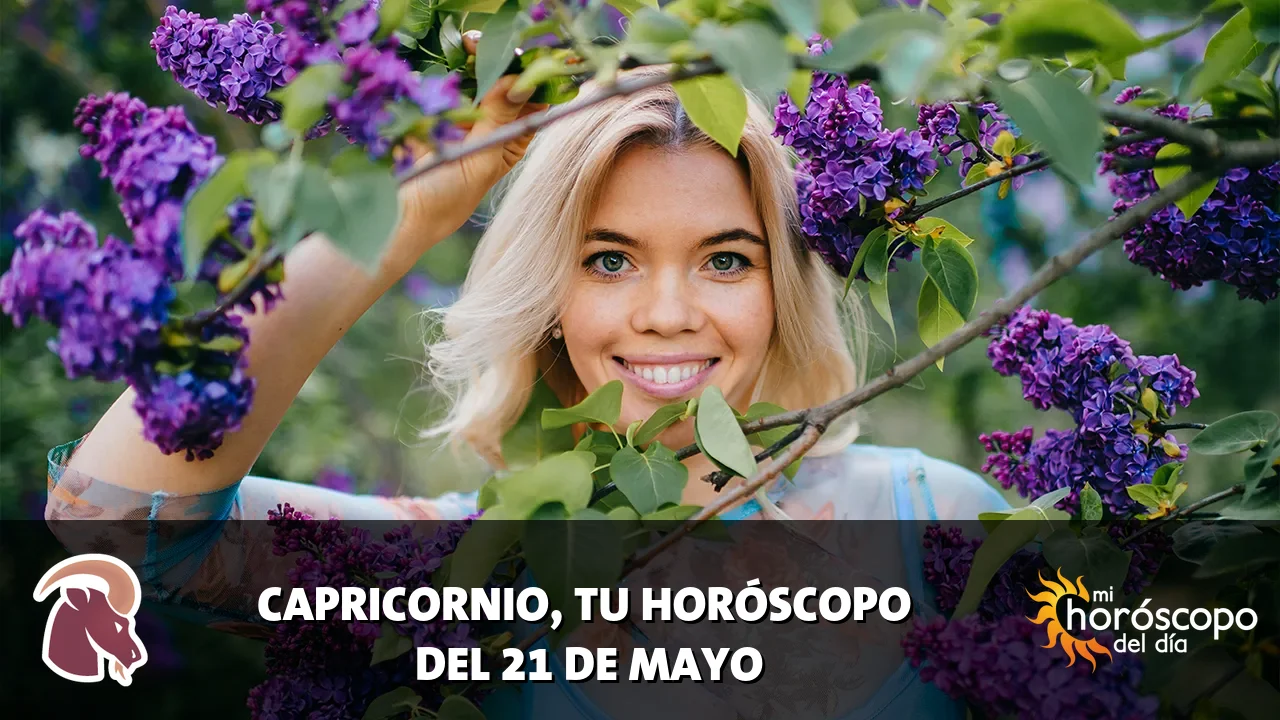 Horóscopo de Capricornio del jueves 21 de mayo de 2026