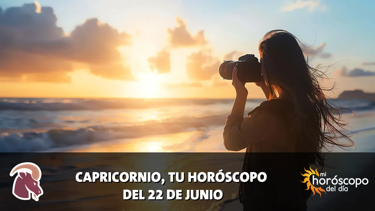 Horóscopo de Capricornio del lunes 22 de junio de 2026