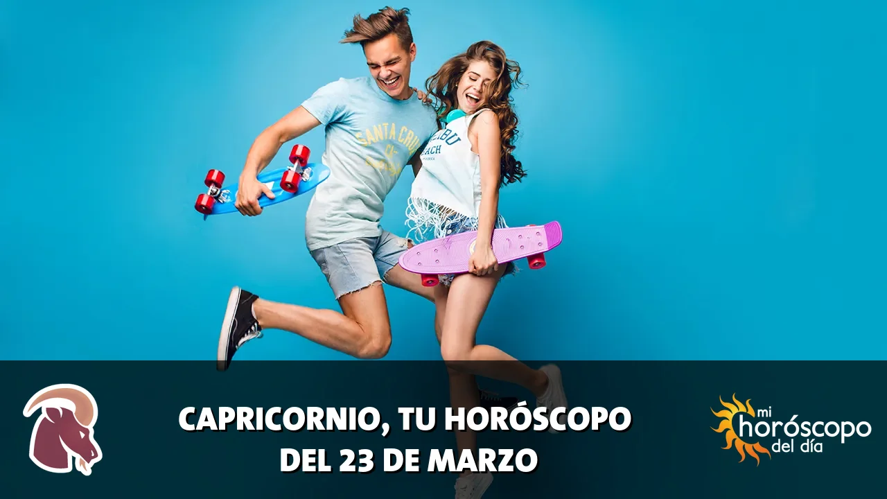 Horóscopo de Capricornio del lunes 23 de marzo de 2026
