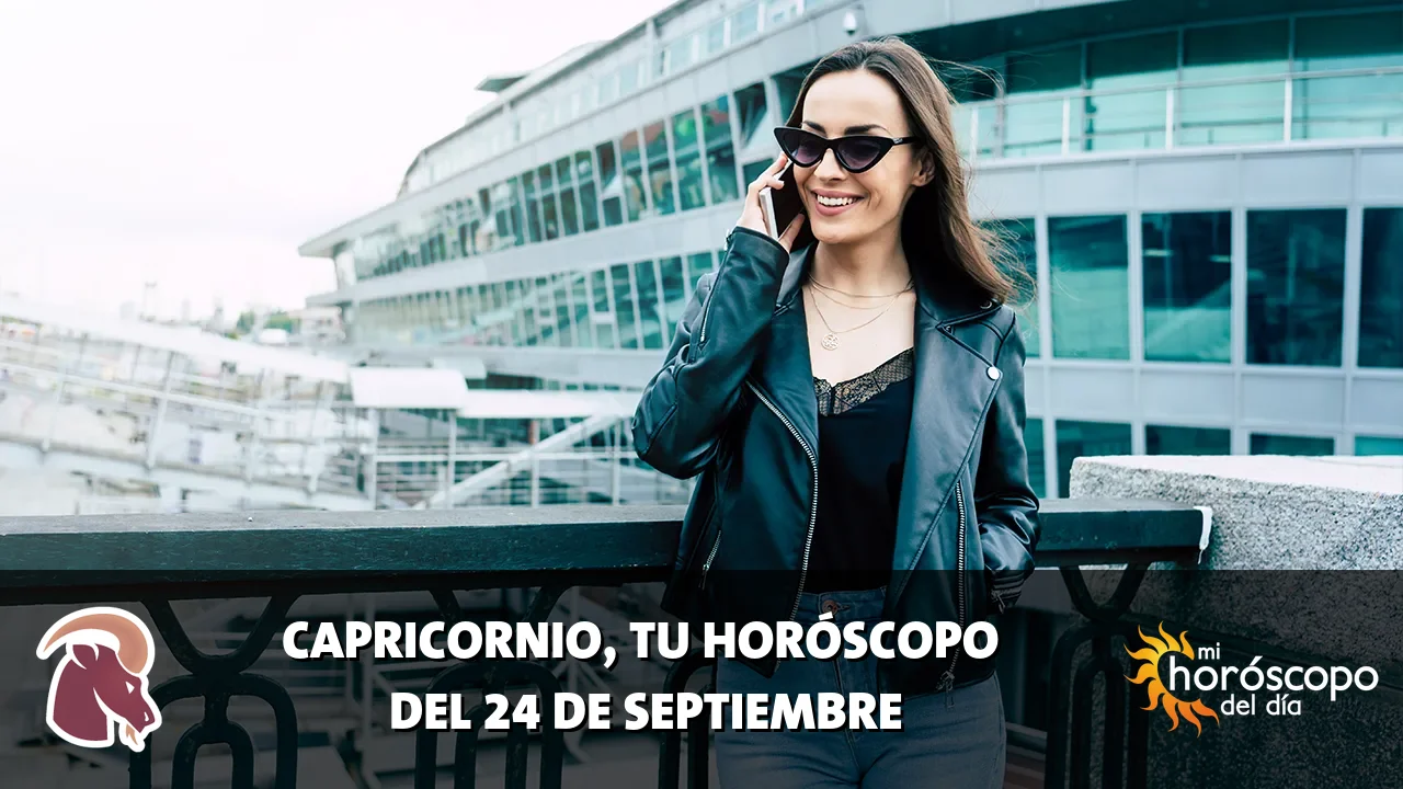 Horóscopo de Capricornio del jueves 24 de septiembre de 2026