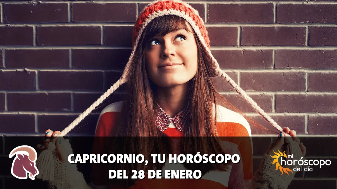 Horóscopo de Capricornio del miércoles 28 de enero de 2026