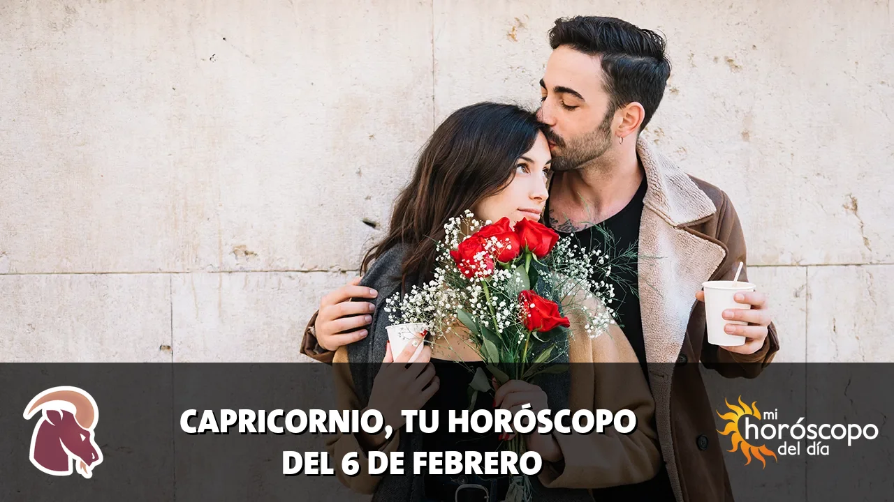 Horóscopo de Capricornio del viernes 6 de febrero de 2026
