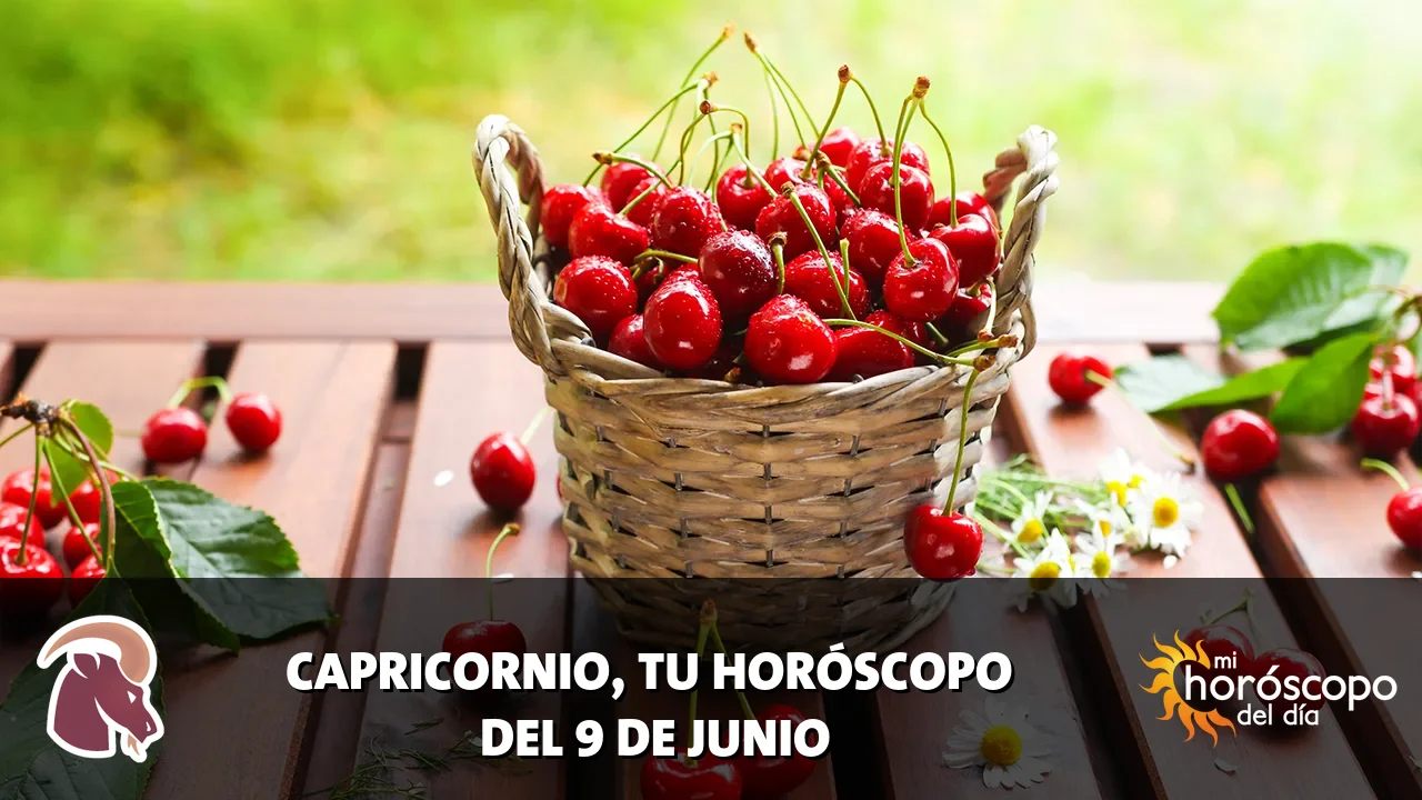 Horóscopo de Capricornio del martes 9 de junio de 2026