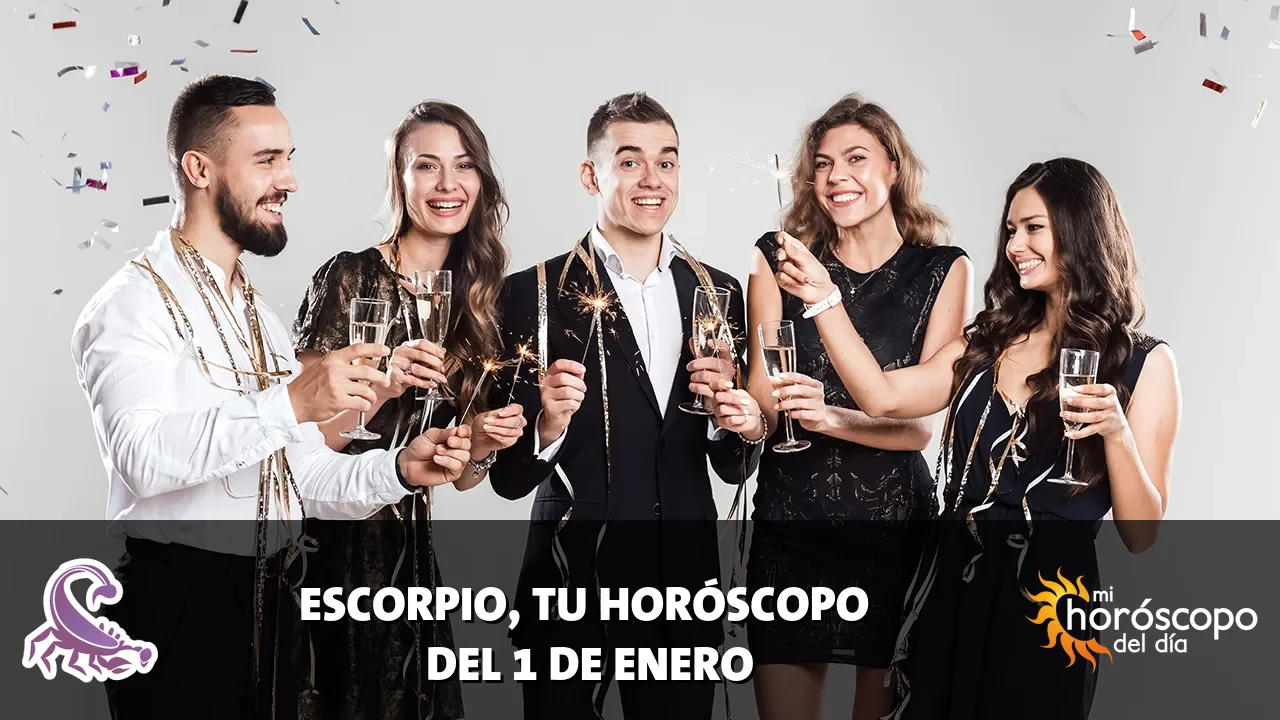 Horóscopo de Escorpio del jueves 1 de enero de 2026