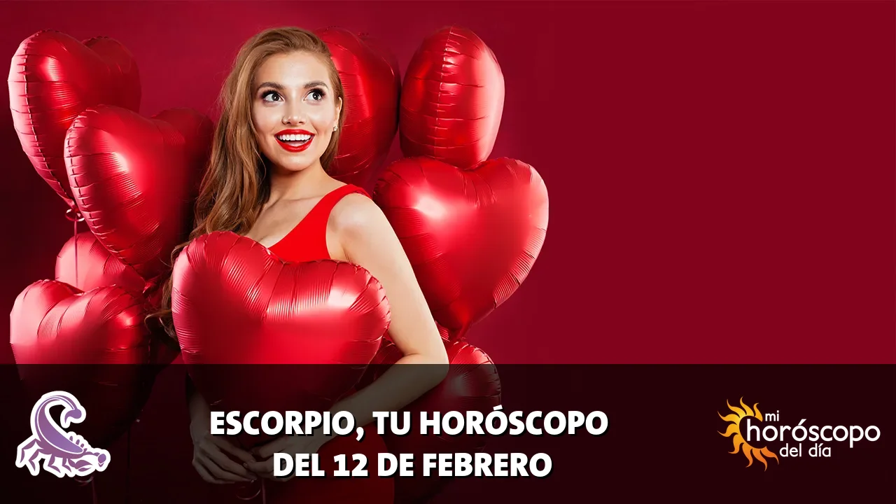 Horóscopo de Escorpio del jueves 12 de febrero de 2026