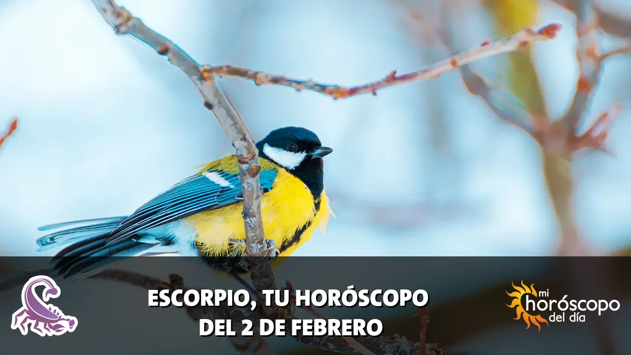 Horóscopo de Escorpio del lunes 2 de febrero de 2026