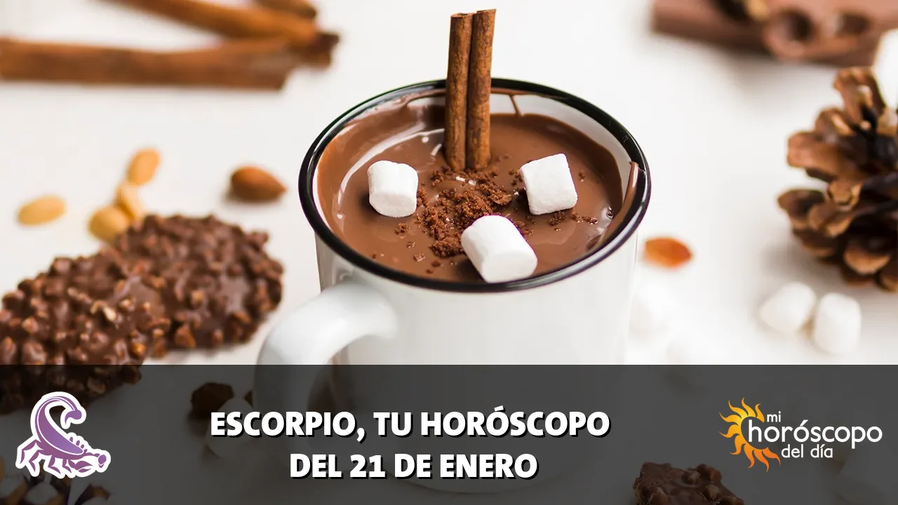 Horóscopo de Escorpio del miércoles 21 de enero de 2026