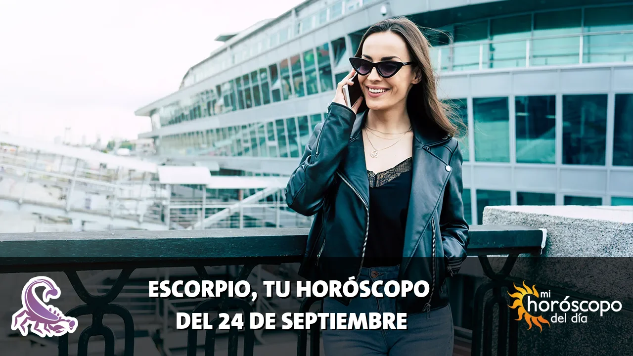 Horóscopo de Escorpio del jueves 24 de septiembre de 2026