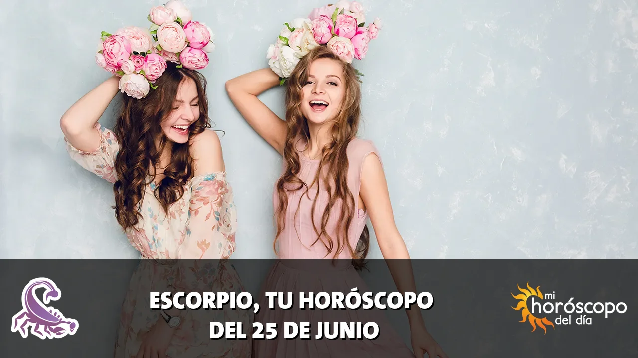 Horóscopo de Escorpio del jueves 25 de junio de 2026