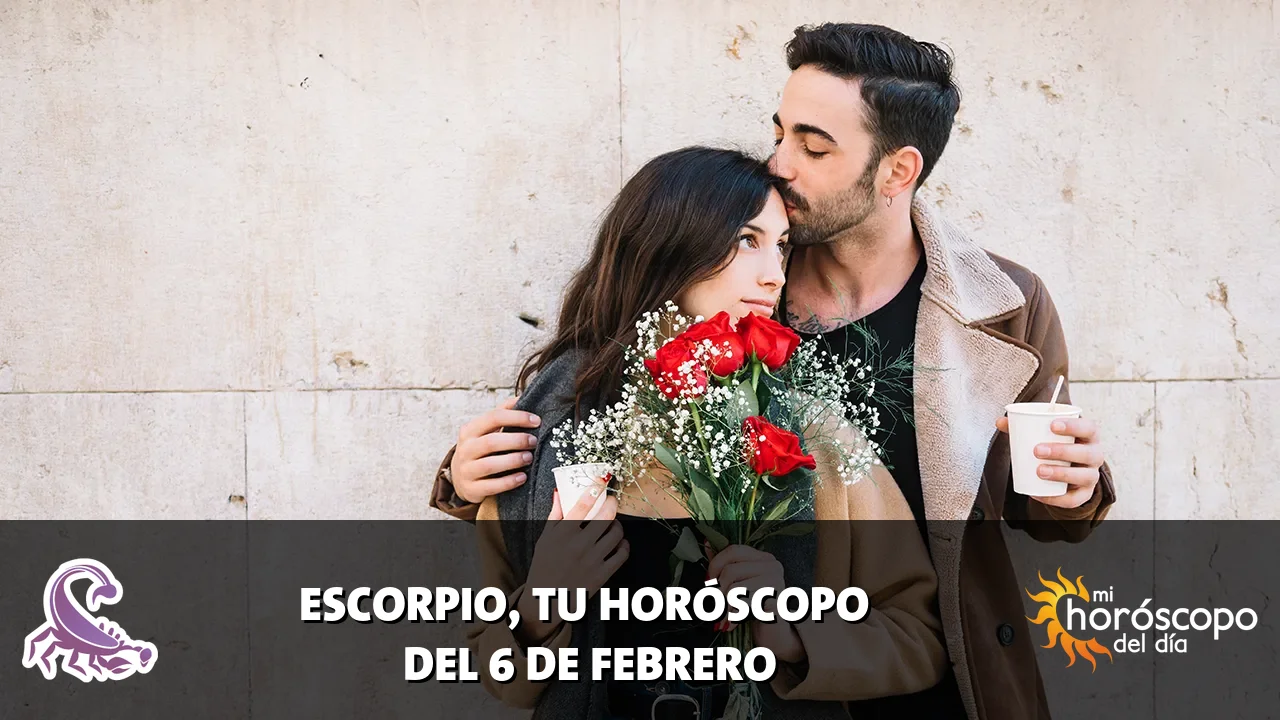 Horóscopo de Escorpio del viernes 6 de febrero de 2026
