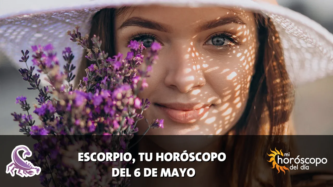 Horóscopo de Escorpio del miércoles 6 de mayo de 2026