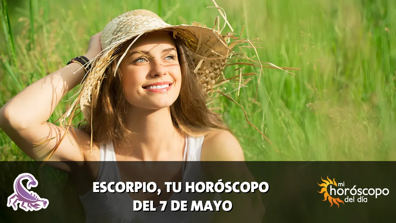 Horóscopo de Escorpio del jueves 7 de mayo de 2026