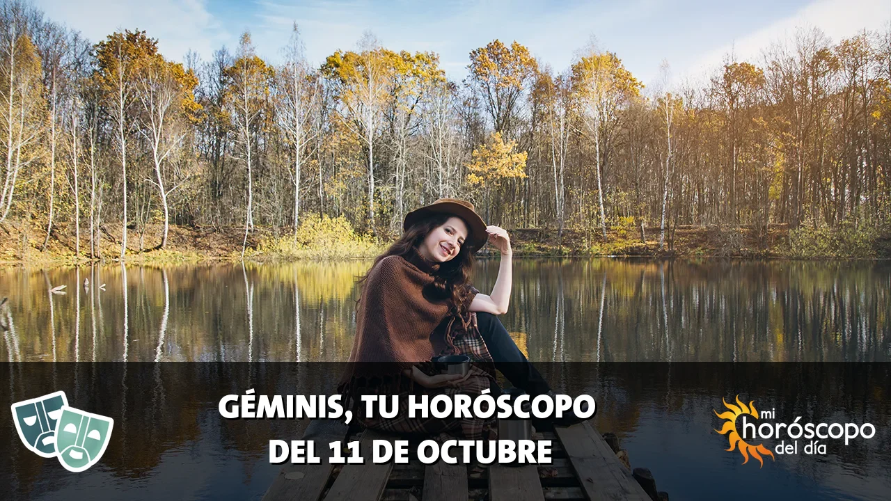 Horóscopo de Géminis del domingo 11 de octubre de 2026