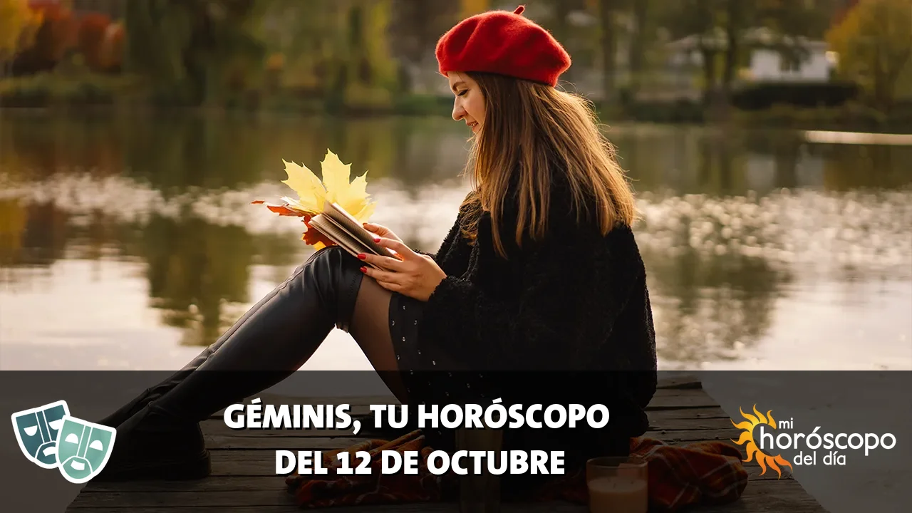 Horóscopo de Géminis del lunes 12 de octubre de 2026