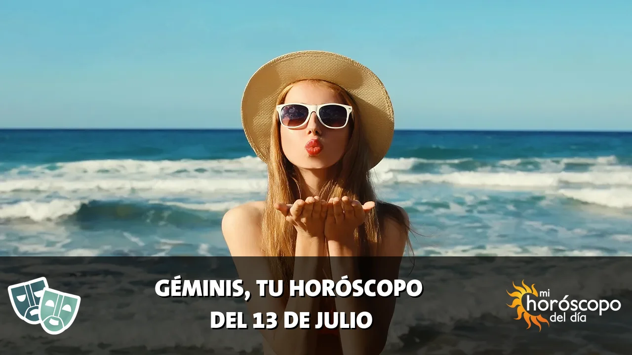 Horóscopo de Géminis del lunes 13 de julio de 2026