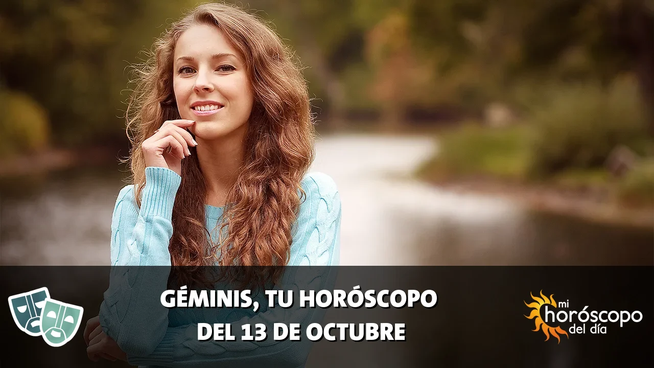 Horóscopo de Géminis del martes 13 de octubre de 2026