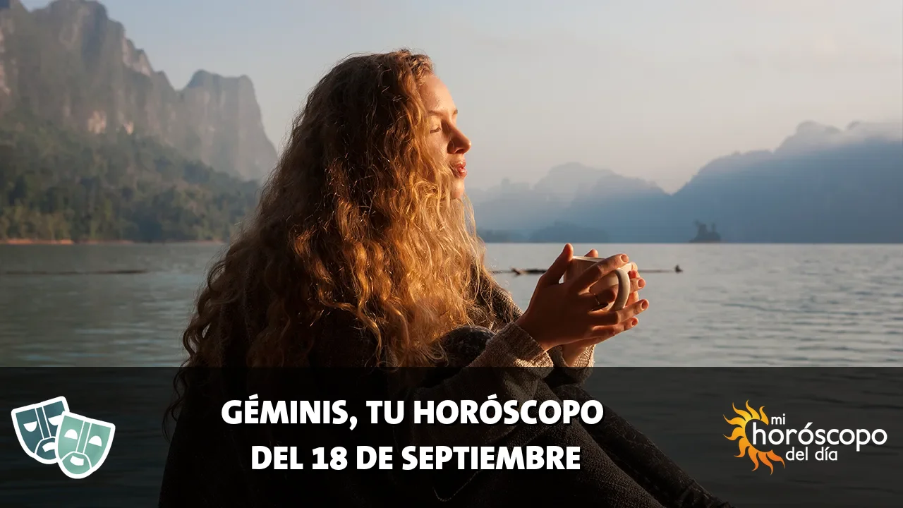 Horóscopo de Géminis del viernes 18 de septiembre de 2026