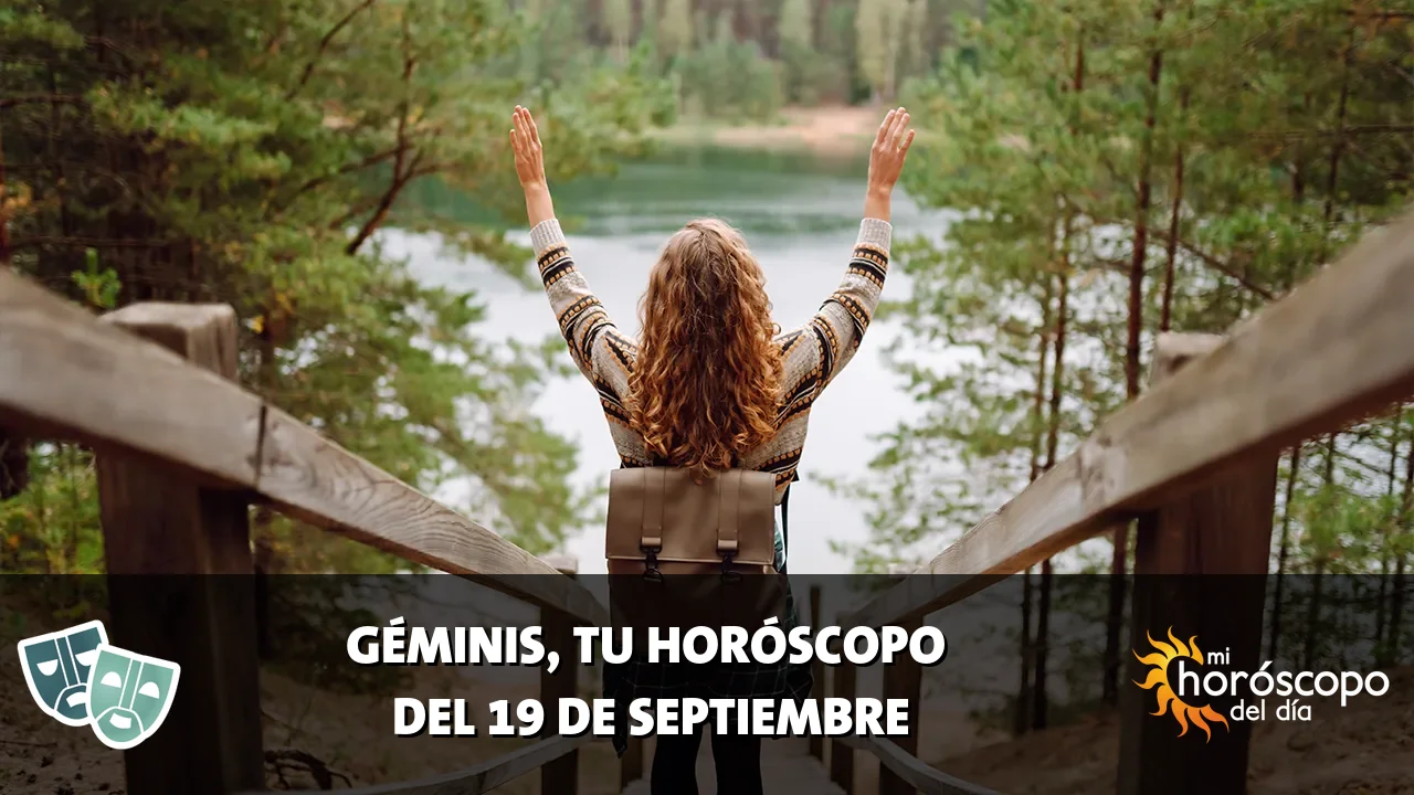 Horóscopo de Géminis del sábado 19 de septiembre de 2026