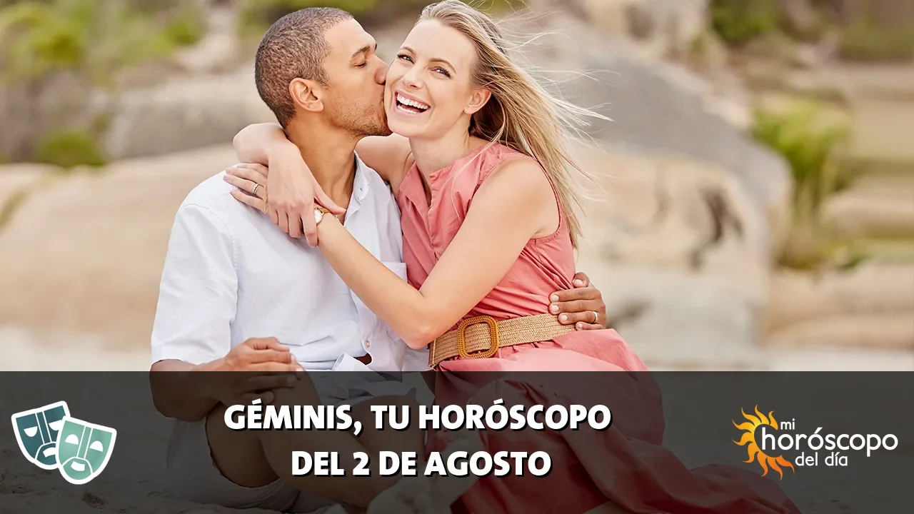 Horóscopo de Géminis del domingo 2 de agosto de 2026