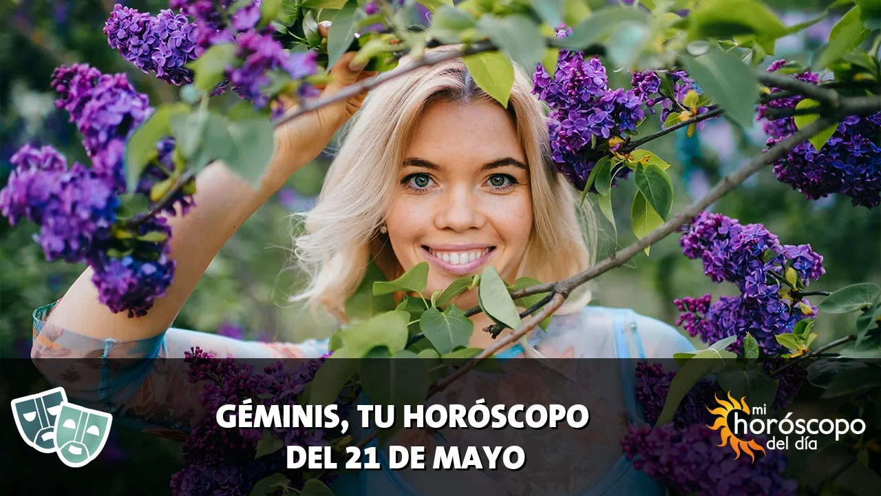 Horóscopo de Géminis del jueves 21 de mayo de 2026