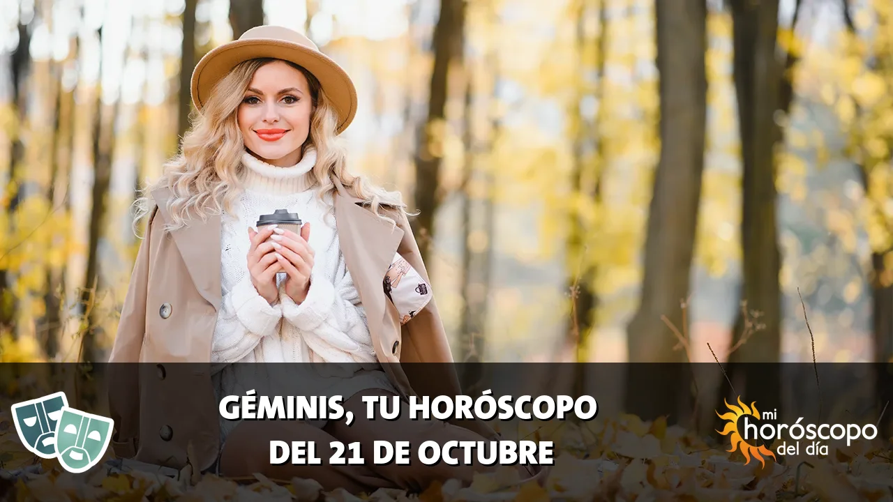 Horóscopo de Géminis del miércoles 21 de octubre de 2026