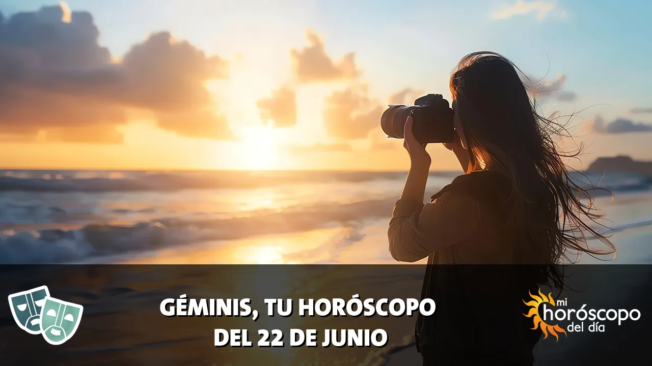 Horóscopo de Géminis del lunes 22 de junio de 2026