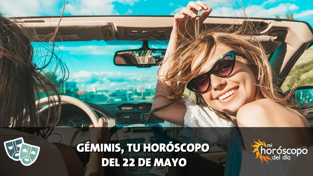 Horóscopo de Géminis del viernes 22 de mayo de 2026