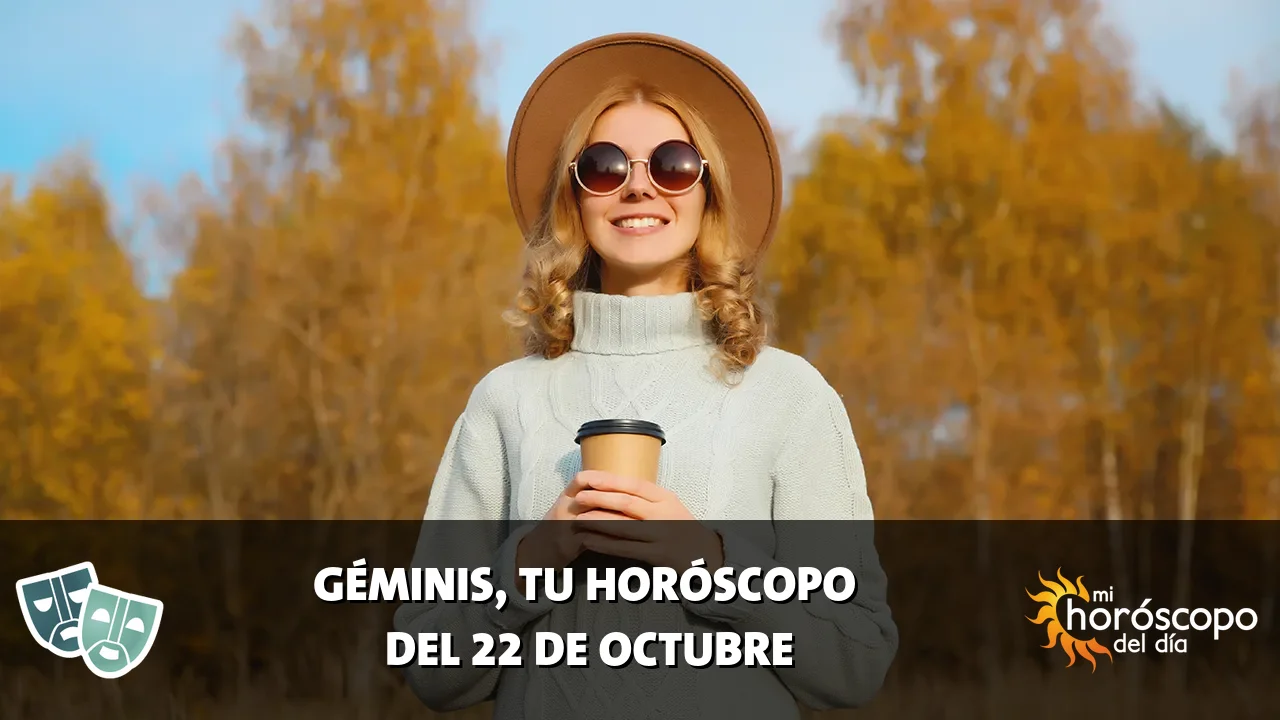 Horóscopo de Géminis del jueves 22 de octubre de 2026