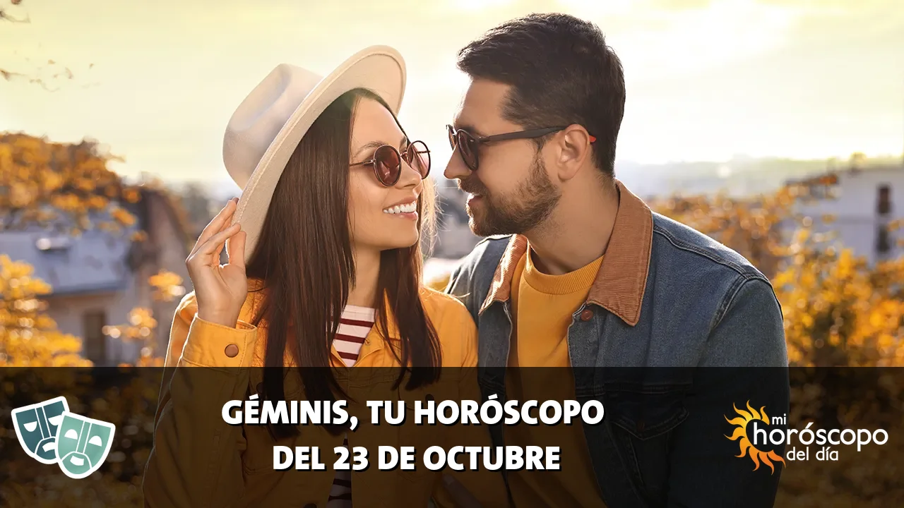 Horóscopo de Géminis del viernes 23 de octubre de 2026
