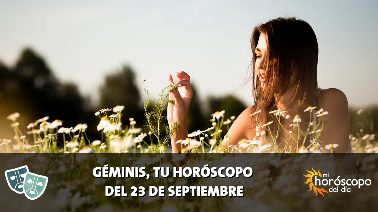 Horóscopo de Géminis del miércoles 23 de septiembre de 2026