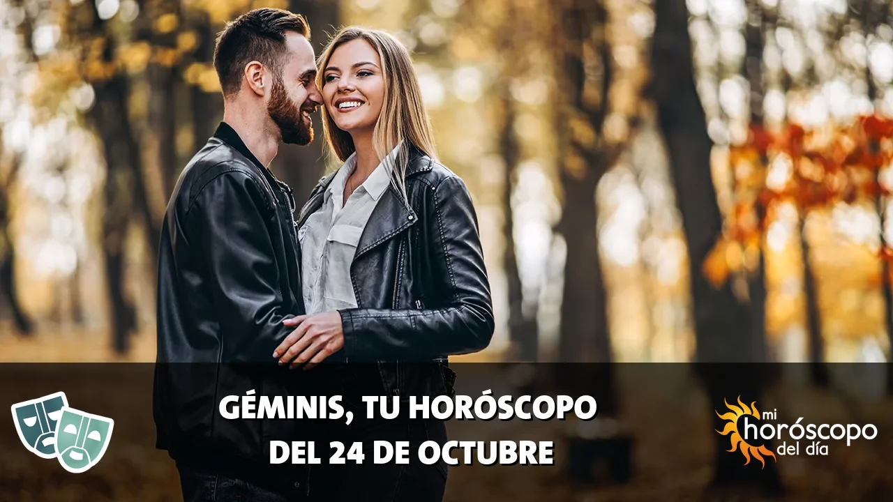 Horóscopo de Géminis del sábado 24 de octubre de 2026