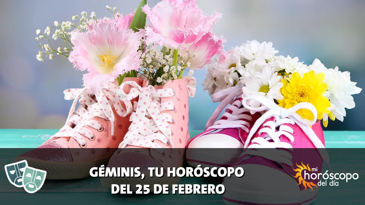 Horóscopo de Géminis del miércoles 25 de febrero de 2026