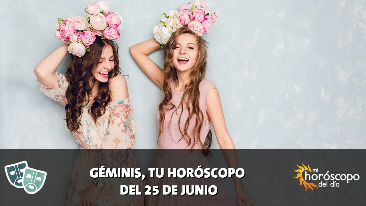 Horóscopo de Géminis del jueves 25 de junio de 2026