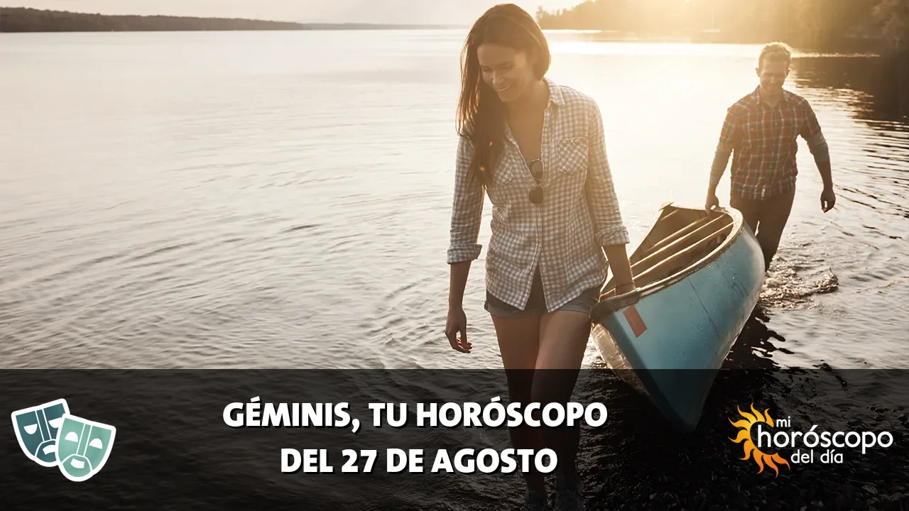 Horóscopo de Géminis del jueves 27 de agosto de 2026