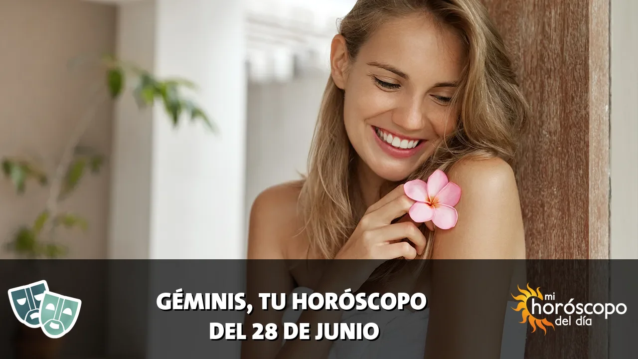Horóscopo de Géminis del domingo 28 de junio de 2026